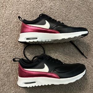 Nike Black and Pink Athletic Shoes